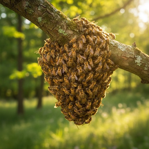 Essaim d'abeilles